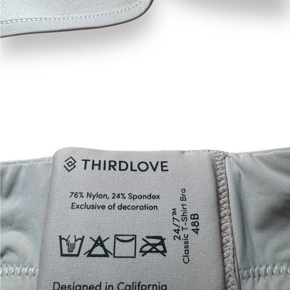 NWT Thirdlove 24/7 T-Shirt Bra Size 48B in Nude - Picture 4 of 5